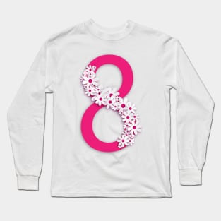 Eight Long Sleeve T-Shirt